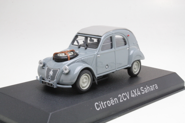 Citroen 2CV 4x4 Sahara 1961, harmaa - Sulje napsauttamalla kuva