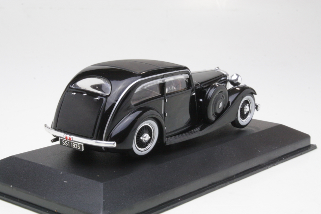 Jaguar SS1 Airline Coupe 1935, musta