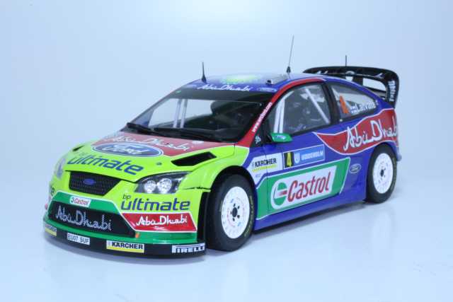 Ford Focus RS WRC, Sweden 2008, J-M.Latvala, no.4