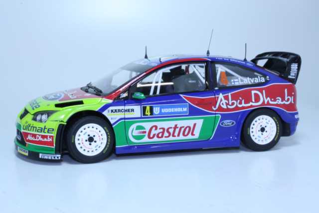 Ford Focus RS WRC, Sweden 2008, J-M.Latvala, no.4