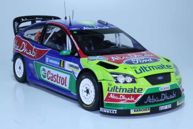 Ford Focus RS WRC, Sweden 2008, J-M.Latvala, no.4