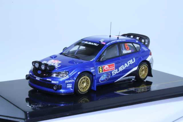 Subaru Impreza WRC, Japan 2008, C.Atkinson, no.6