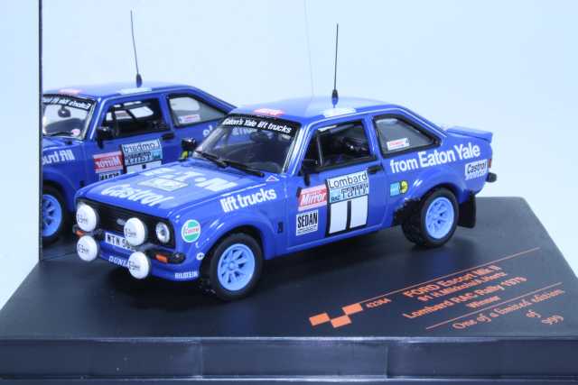 Ford Escort Mk2, 1st. RAC 1979, H.Mikkola, no.1