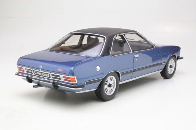 Opel Commodore B GS/E 1977, blue/black - Click Image to Close