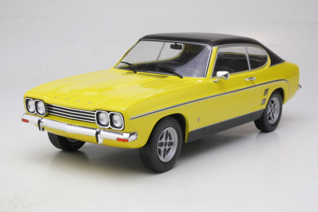Ford Capri Mk1 2000GXL 1973, yellow/black