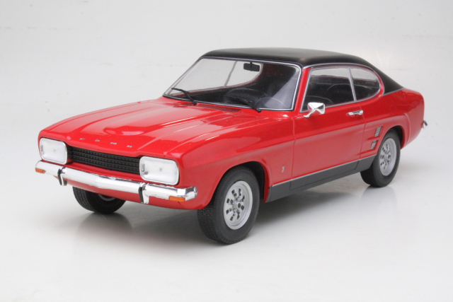 Ford Capri Mk1 1600GT 1973, red/black