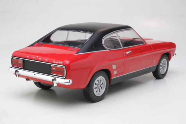 Ford Capri Mk1 1600GT 1973, red/black - Click Image to Close