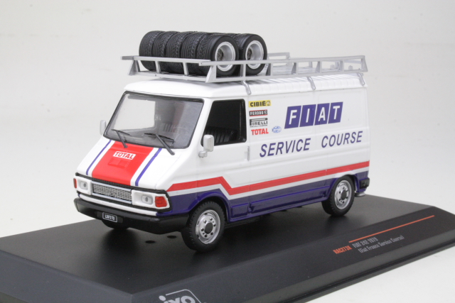 Fiat 242 1979 "Fiat France Service Course" roof rack - Sulje napsauttamalla kuva