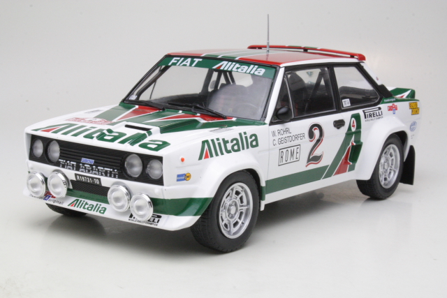 Fiat 131 Abarth, Monte Carlo 1978, W.Röhrl, no.2 - Sulje napsauttamalla kuva