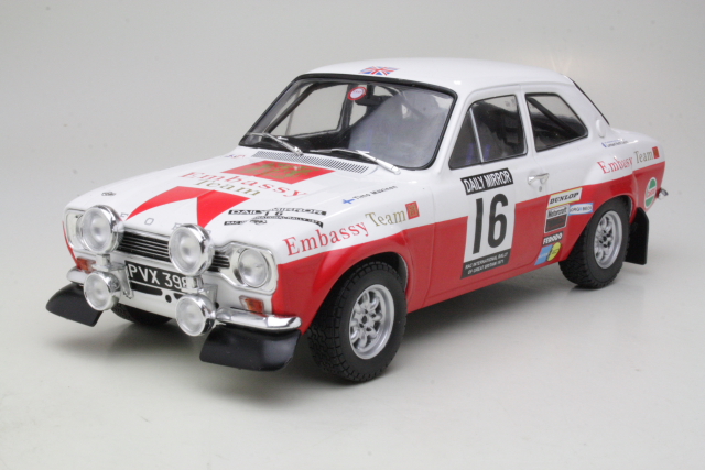 Ford Escort Mk1 RS1600, RAC 1971, T.Mäkinen, no.16 - Sulje napsauttamalla kuva