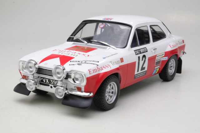 Ford Escort Mk1 RS1600, RAC 1971, H.Mikkola, no.12