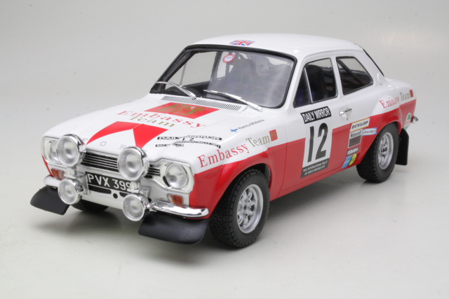 Ford Escort Mk1 RS1600, RAC 1971, H.Mikkola, no.12 - Sulje napsauttamalla kuva