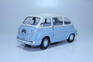 Fiat 600 Multipla Stradale Biocolore, blue/white
