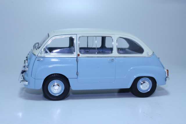 Fiat 600 Multipla Stradale Biocolore, blue/white