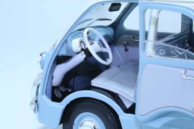 Fiat 600 Multipla Stradale Biocolore, blue/white