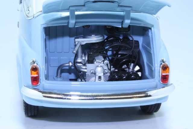 Fiat 600 Multipla Stradale Biocolore, blue/white