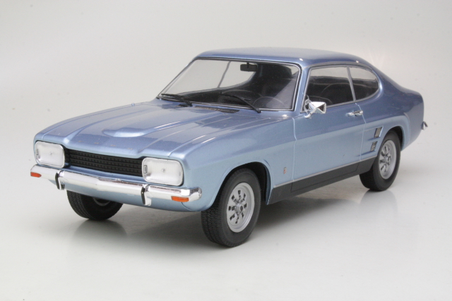 Ford Capri Mk1 1600XL 1973, vaaleansininen