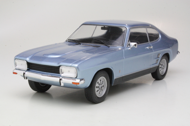 Ford Capri Mk1 1600XL 1973, vaaleansininen - Sulje napsauttamalla kuva