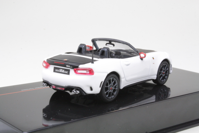 Fiat Abarth 124 Spider Turismo, valkoinen - Sulje napsauttamalla kuva