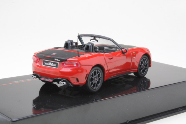 Fiat Abarth 124 Spider Turismo, red