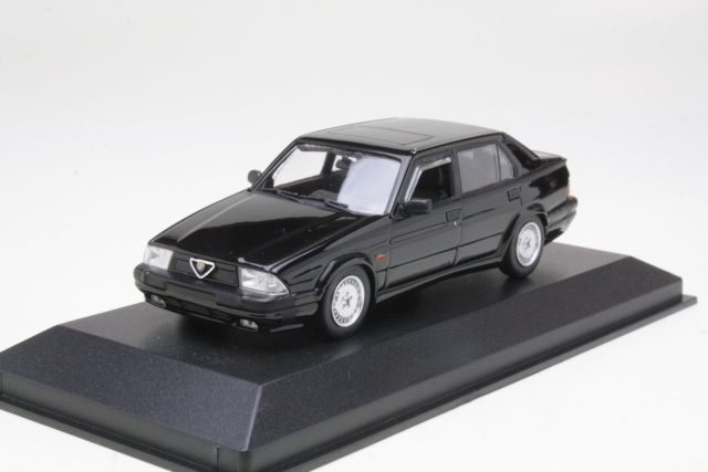 Alfa Romeo 75 V6 America 1987, black - Click Image to Close