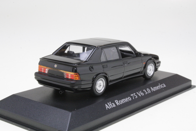 Alfa Romeo 75 V6 America 1987, musta