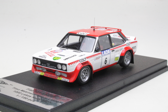 Fiat 131 Abarth, Finland 1977, T.Mäkinen, no.6 - Sulje napsauttamalla kuva