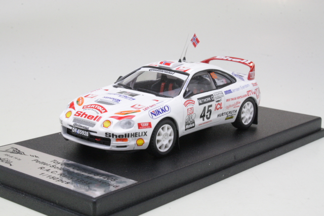 Toyota Celica GT Four, RAC 1998, P.Solberg, no.45 - Sulje napsauttamalla kuva