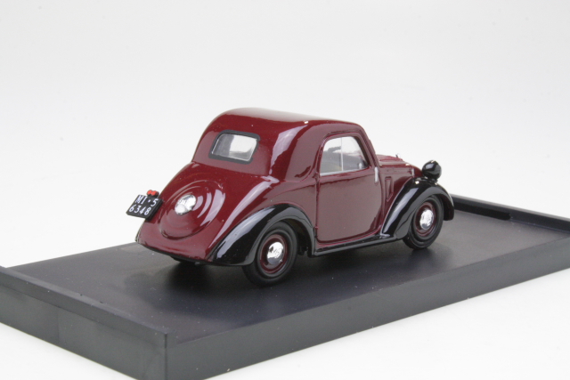 Fiat 500A Topolino Tetto Metallico 1936, dark red - Click Image to Close