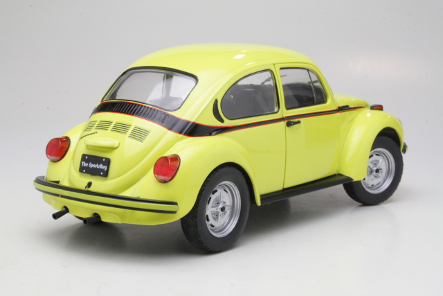 VW Beetle Sport 1974, yellow - Click Image to Close