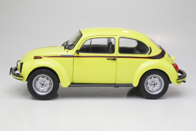 VW Beetle Sport 1974, yellow - Click Image to Close
