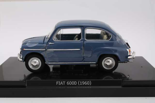 Fiat 600D 1960, sininen
