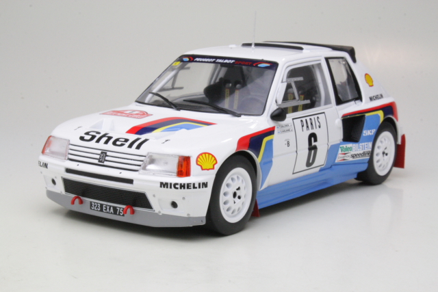 Peugeot 205T16, Monte Carlo 1985, T.Salonen, no.6