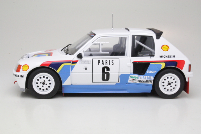 Peugeot 205T16, Monte Carlo 1985, T.Salonen, no.6 - Sulje napsauttamalla kuva