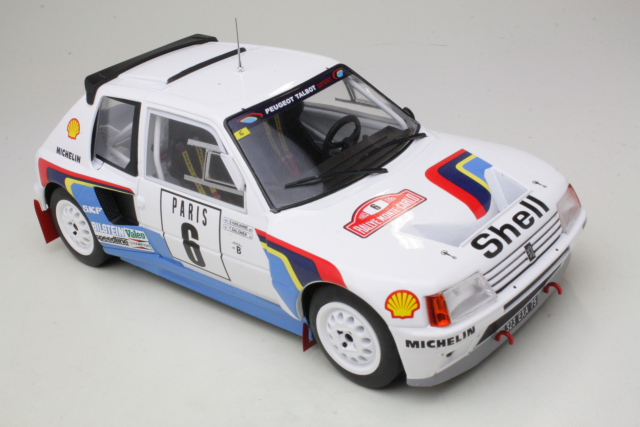 Peugeot 205T16, Monte Carlo 1985, T.Salonen, no.6 - Sulje napsauttamalla kuva