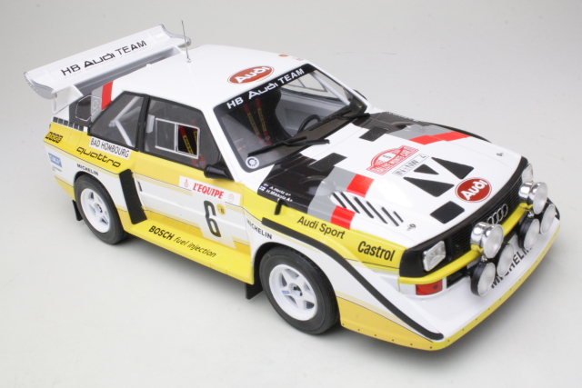 Audi Sport Quattro S1, Monte Carlo 1986, H.Mikkola, no.6