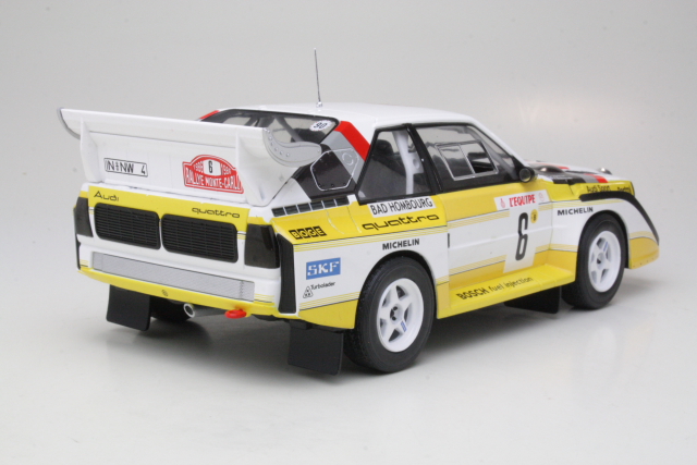 Audi Sport Quattro S1, Monte Carlo 1986, H.Mikkola, no.6