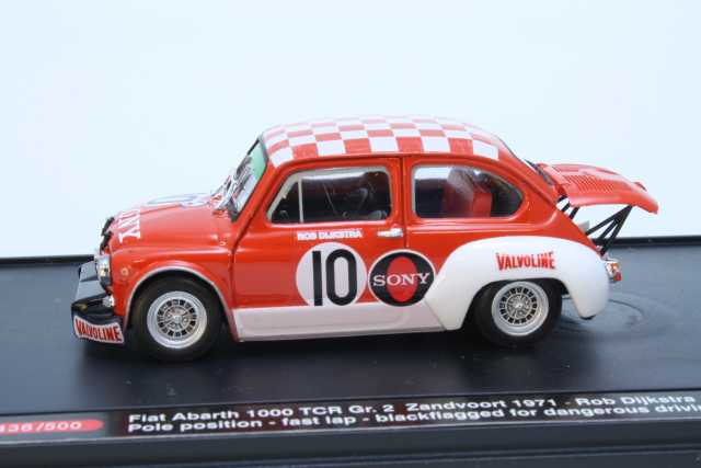Fiat Abarth 1000 TCR, Zandvoort 1971, R.Dijkstra, no.10