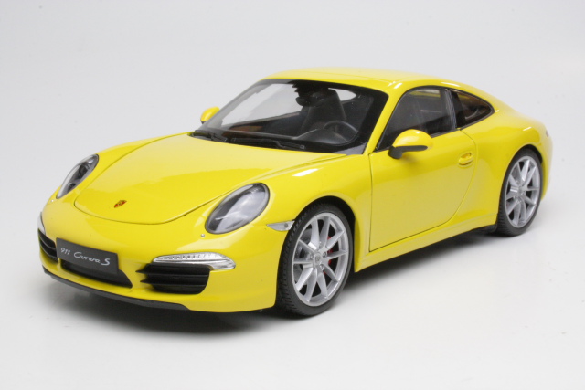 Porsche 911 (991) Carrera S 2011, keltainen