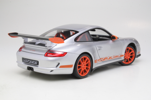 Porsche 911 (997) GT3 RS 2010, silver - Click Image to Close