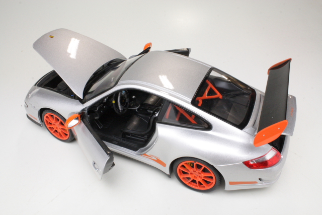 Porsche 911 (997) GT3 RS 2010, silver