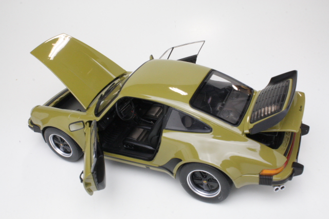 Porsche 911 (930) Turbo 3.3L 1977, tummanvihreä