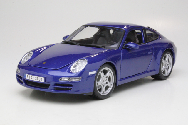 Porsche 911 (997) Carrera S Coupe 2005, blue