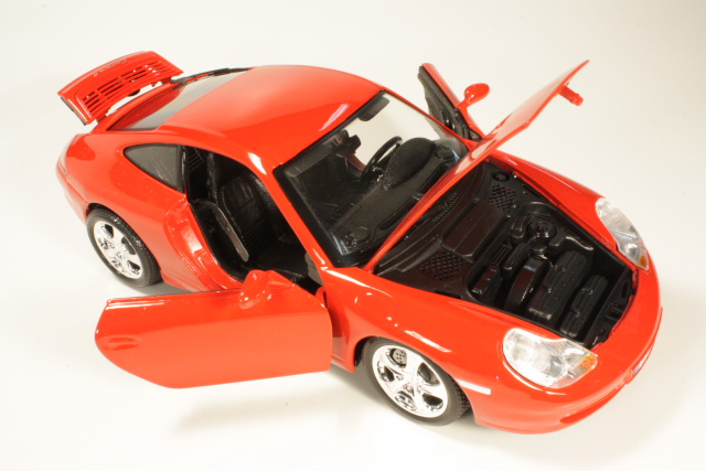 Porsche 911 (996) Carrera 4 1998, punainen - Sulje napsauttamalla kuva