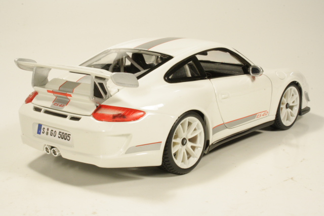 Porsche 911 GT3 RS 4.0 2011, valkoinen - Sulje napsauttamalla kuva