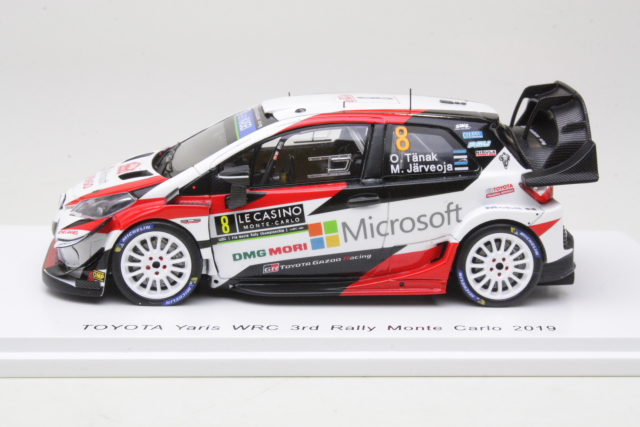 Toyota Yaris WRC, 3rd. Monte Carlo 2019, O.Tänak, no.8