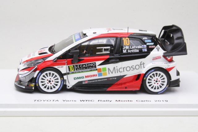 Toyota Yaris WRC, Monte Carlo 2019, J.M.Latvala, no.10
