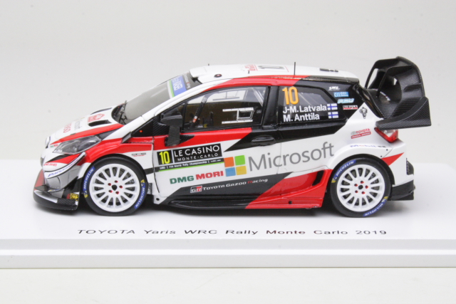 Toyota Yaris WRC, Monte Carlo 2019, J.M.Latvala, no.10 - Sulje napsauttamalla kuva