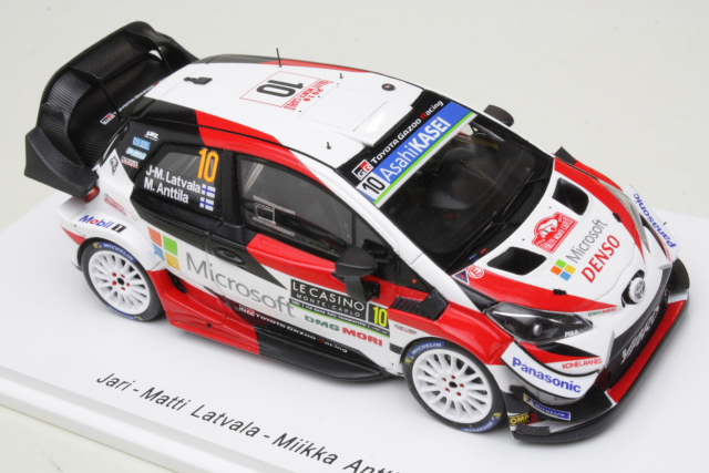 Toyota Yaris WRC, Monte Carlo 2019, J.M.Latvala, no.10 - Sulje napsauttamalla kuva