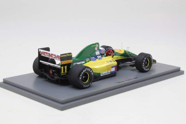 Lotus 107, French GP 1992, M.Hakkinen, no.11
